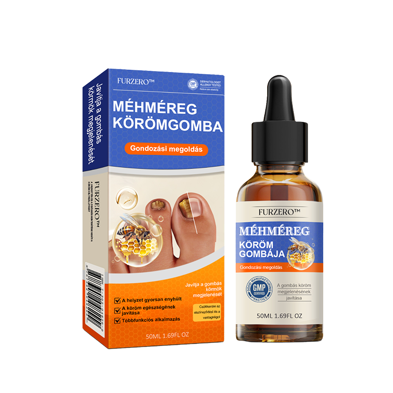 🐝Furzero™ Méhméreg Körömgomba Kezelőoldat: Teljes megoldás a körömgomba problémájára🌟