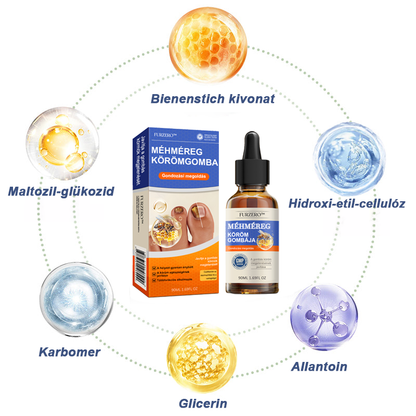 🐝Furzero™ Méhméreg Körömgomba Kezelőoldat: Teljes megoldás a körömgomba problémájára🌟