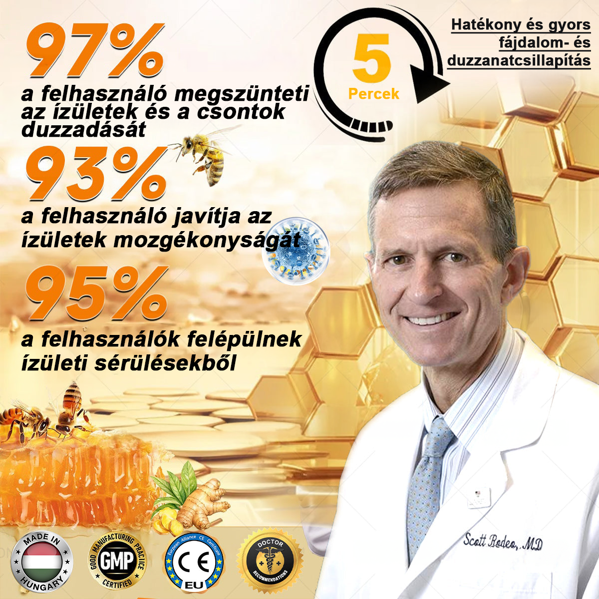 🌟TLOPA® Botulinum Toxin és Méhméreg Fájdalomcsillapító Csontgyógyító Krém🐝 🔥(Kifejezetten időseknek & ortopéd szakorvosok ajánlásával)🦴