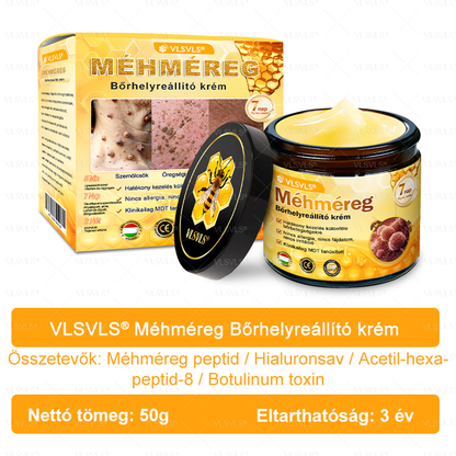 🌿 VLSVLS® Méhméreg Bőrhelyreállító Krém 🔥 UTOLSÓ NAP – 80% KEDVEZMÉNY 💎
